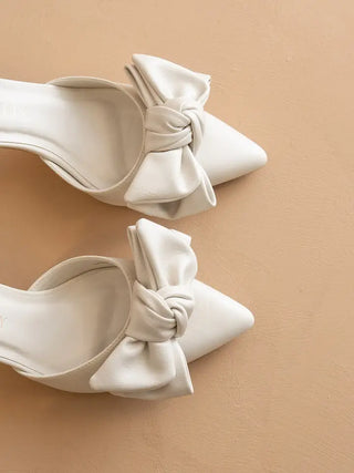 OASIS SOCIETY | The Jane White  Bow Heel