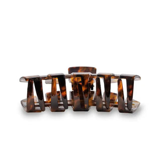 TELETIES | Classic Hair Clip | Large | Tortoise