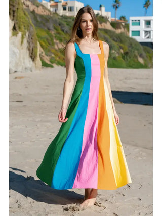 LALAVON | Amalfi Colorblock Maxi