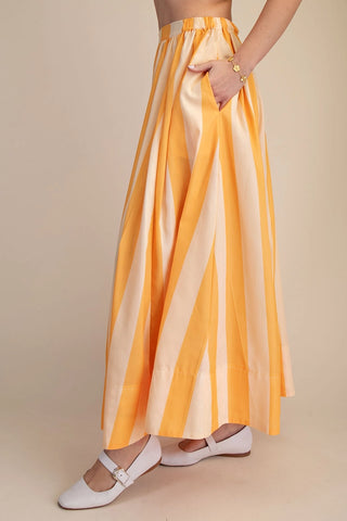 GLAM | Honeysuckle Maxi Skirt Yellow