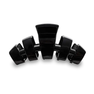 TELETIES | Classic Hair Clip | Med. | Jet Black