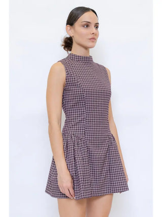Marlow Plaid Mini Dress