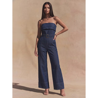 LENA | Elise Denim Jumpsuit