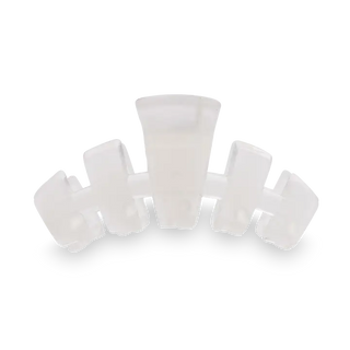 TELETIES | Classic Hair Clip | Tiny | Coconut White