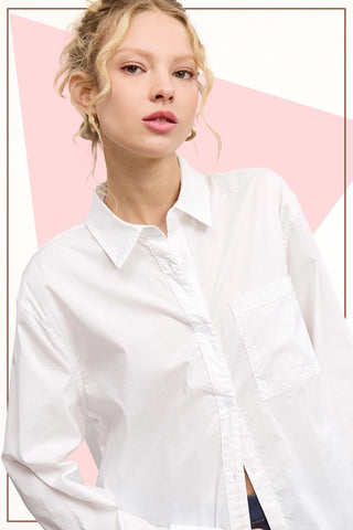 LA MIEL |  Classic Collared Button Down Shirt