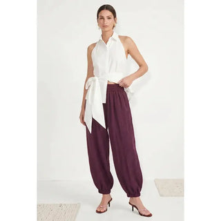 Myers Balloon Pants Wine