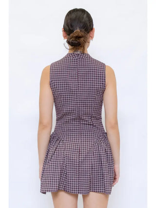 Marlow Plaid Mini Dress