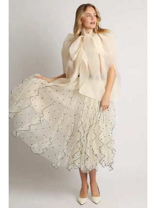 Beulahstyle | Joyce Tulle Polka Dot Skirt