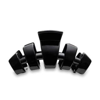 TELETIES | Classic Hair Clip | Large | Jet Black