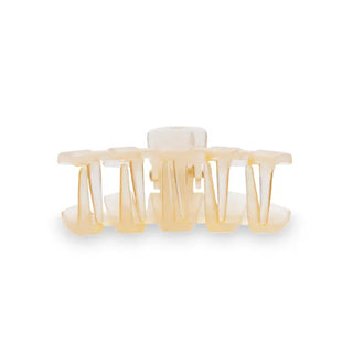 TELETIES | Classic Hair Clip | Tiny | Almond Beige