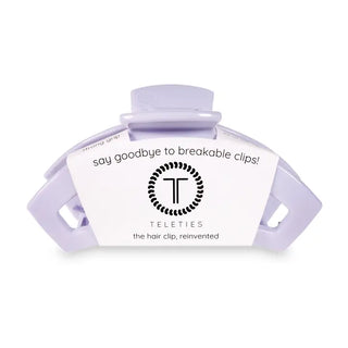 TELETIES | Open Hair Clip | Large | Lilac