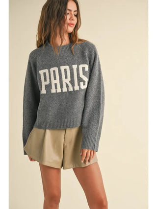 Paris Sweater Grey