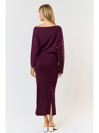 Cora Fringe Midi Dress