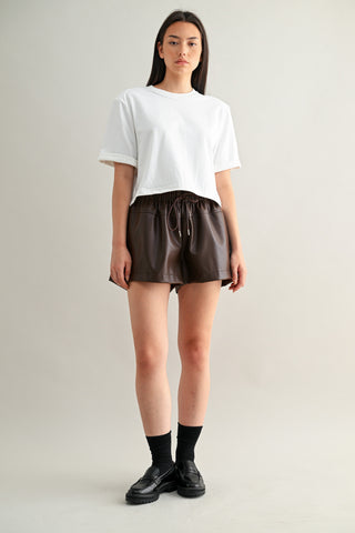 MABLE | The Essential Shoulder Tee White