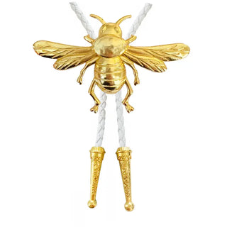 DAISY DEL SOL | Gold Bumblebee Bolo Tie