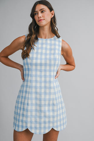 The Sunday Scallop Dress