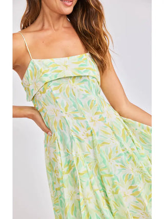 SAGE THE LABEL | Seaglass Mini Dress Green