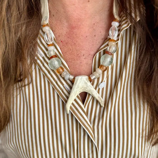 TWINE & TWIG | Slim Antler Necklace - Sierra