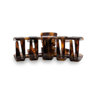TELETIES | Classic Hair Clip | Small | Tortoise