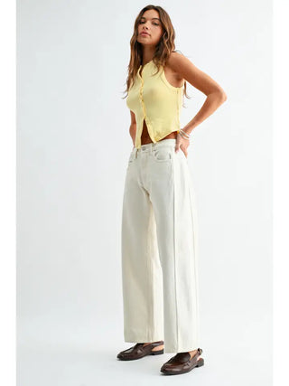 JBD | The Marty Barrel Twist Jeans Ivory