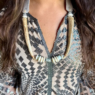 TWINE & TWIG | Tribal Collar Necklace - Aspen