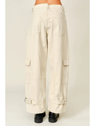 Arden Cargo Pants Cream