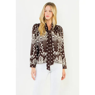 THML | Vivienne Tie Blouse