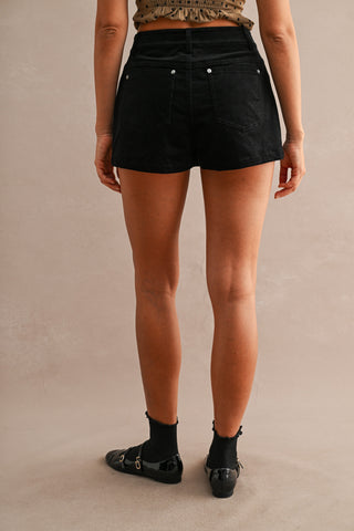 Nina Corduroy Skort Black