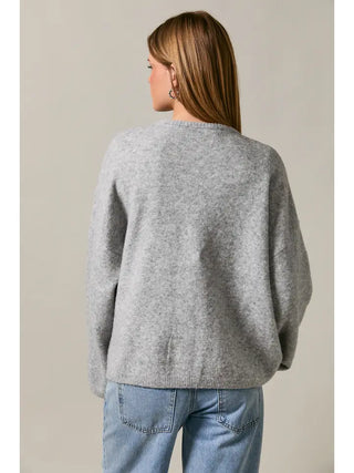 Millie Sweater Cardigan | Heather Grey