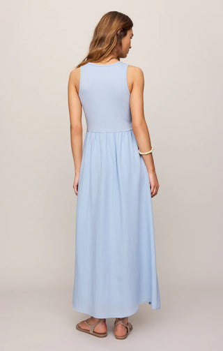Z SUPPLY | Charlotte Midi Dress Blue Light