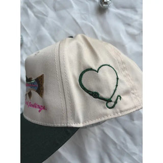 THREADED RODEO - Catching Fish Not Feelings Trucker Hat