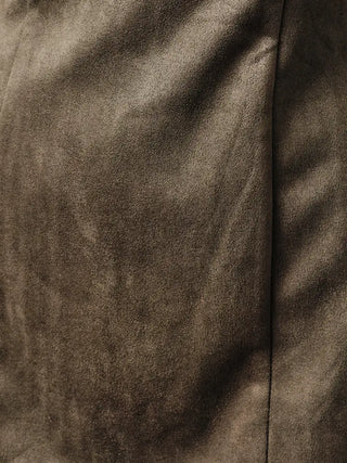 Arden Suede Dress Olive