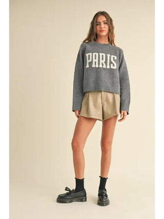 Paris Sweater Grey