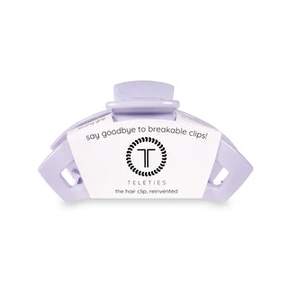 TELETIES | Open Hair Clip | Med. | Lilac