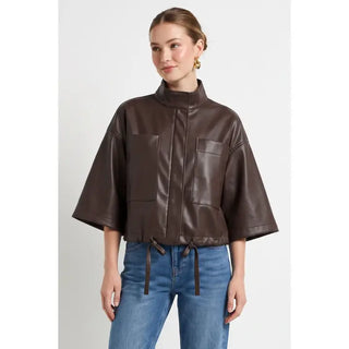 Remi Leather Jacket Chocolate