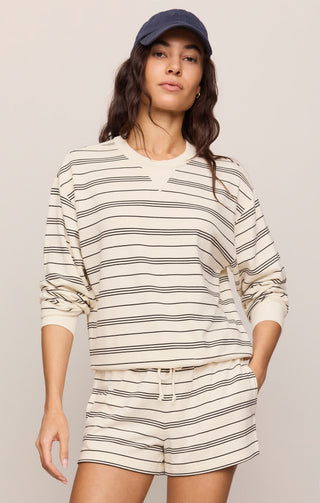 Z SUPPLY | Stand Out Striped Sweatshirt