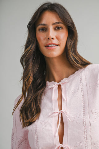 Colette Tie Cardigan