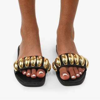 Everyday Luxe Black Slide