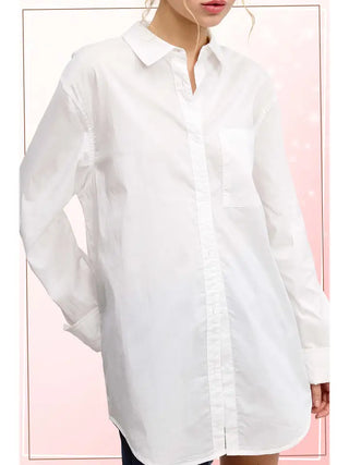 LA MIEL |  Classic Collared Button Down Shirt