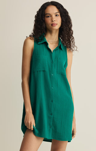 Z SUPPLY| Light Mini Dress Rainforest