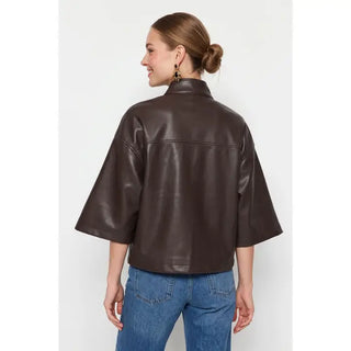 Remi Leather Jacket Chocolate