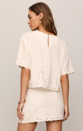 Z SUPPLY | Daya Embroidered Top