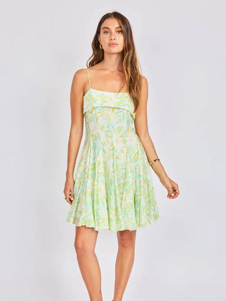 SAGE THE LABEL | Seaglass Mini Dress Green