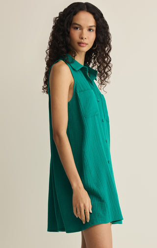 Z SUPPLY| Light Mini Dress Rainforest