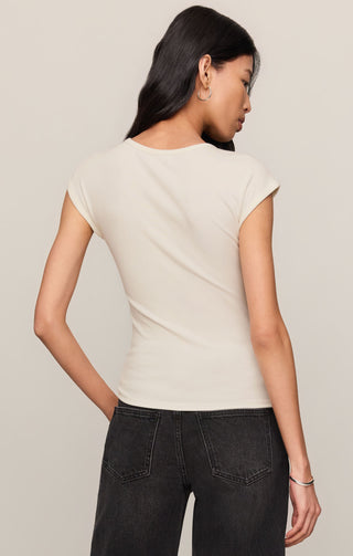 Z Supply | Soft Trace Second Skin Top Cloud