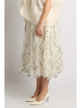 Beulahstyle | Joyce Tulle Polka Dot Skirt