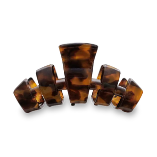 TELETIES | Classic Hair Clip | Medium | Tortoise