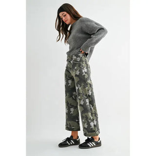 Camo Crop Pants