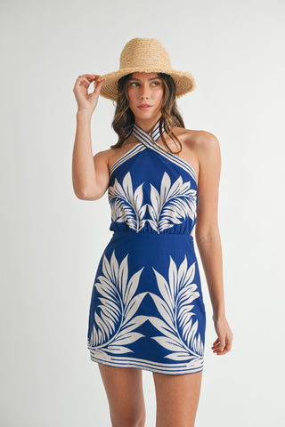 The Riviera Palm Dress