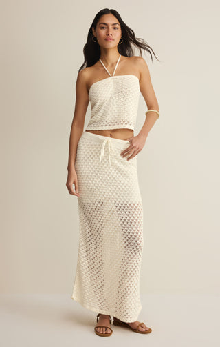 Z SUPPLY | Windswept Crochet Top Cloud
